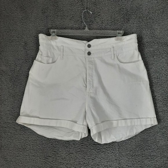 Banana Republic High Rise Pieced Pull On Denim Short 5 inch - Picture 1 of 9